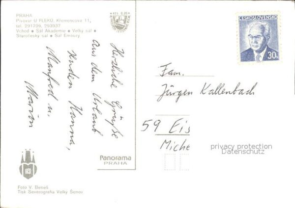 Praha Prahy Prague Pivovar u Fleko – Bild 2