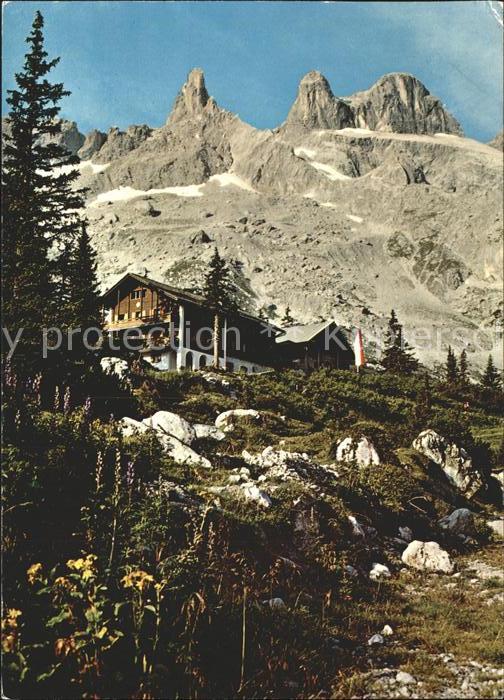 Lindauerhuette Gauertal Drei Türme Montafon