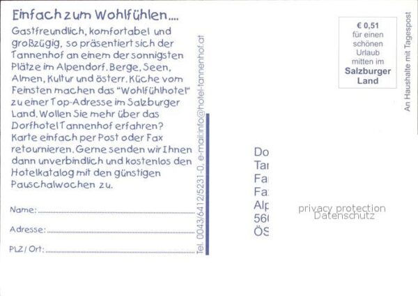 St Johann Pongau Salzburg Dorfhotel Tannenhof – Bild 2