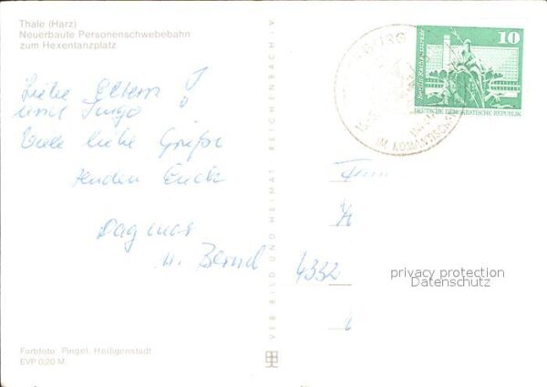 Thale Harz Seilbahn zum Hexentanzplatz – Bild 2