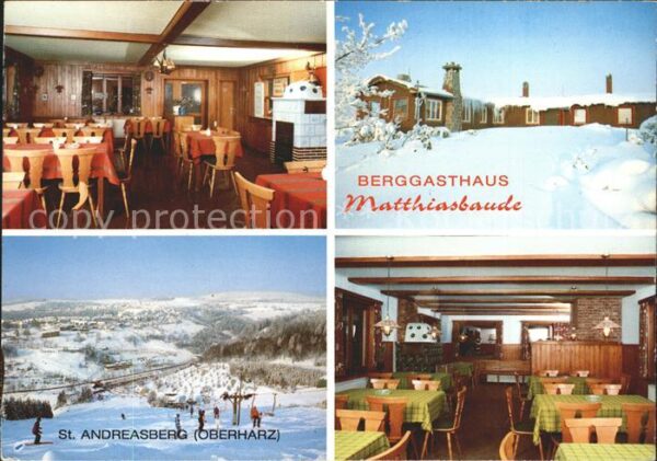 St Andreasberg Harz Berggasthaus Matthiasbaude