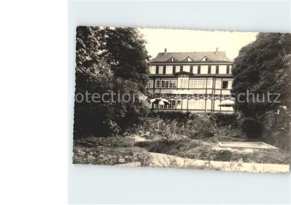 Gernrode Harz FDGB-Ferienheim Freundschaft