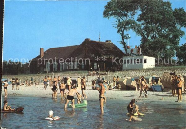 Zingst Ostseebad Gaststätte Kurhaus Strand