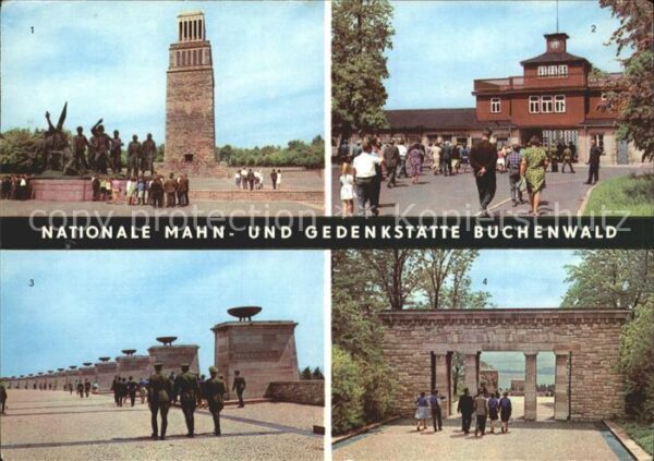 Buchenwald Weimar Nationale Mahn Gedenkstätte Turm Gruppe