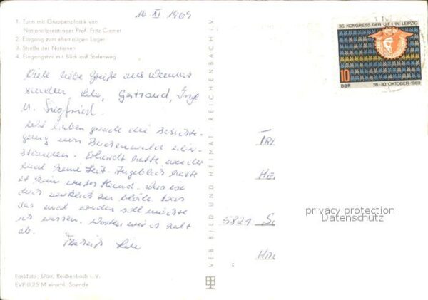 Buchenwald Weimar Nationale Mahn Gedenkstätte Turm Gruppe – Bild 2