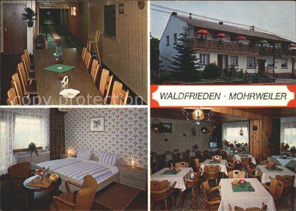 Mohrweiler  Gasthof Haus Waldfrieden
