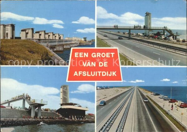 Afsluitdijk Monument Abschlussdeich Enclosing Dam L