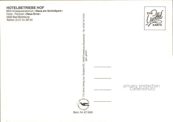 Bad Berleburg Haus Schlosspark – Bild 2