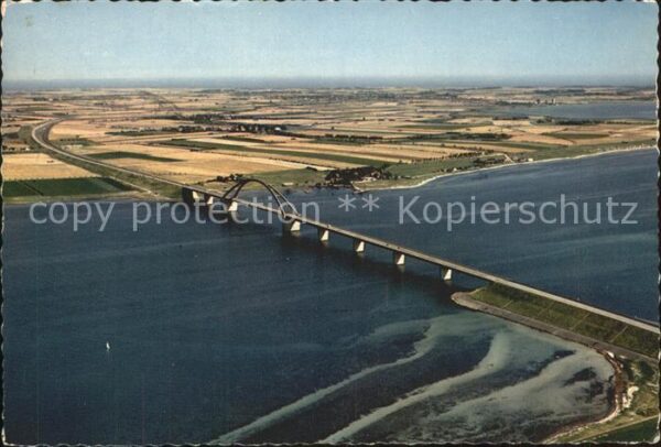 Fehmarnsund Brücke Fliegeraufnahme
