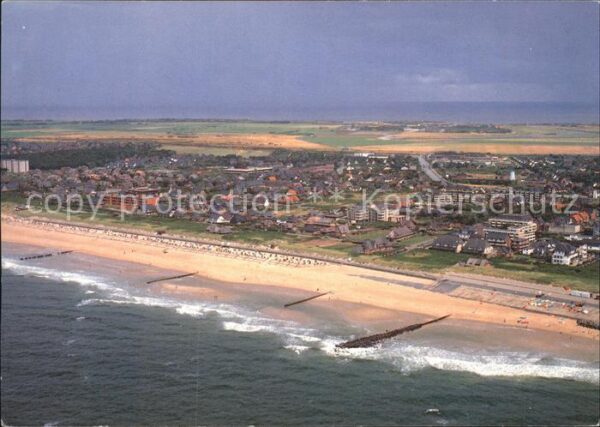 Westerland Sylt Fliegeraufnahme