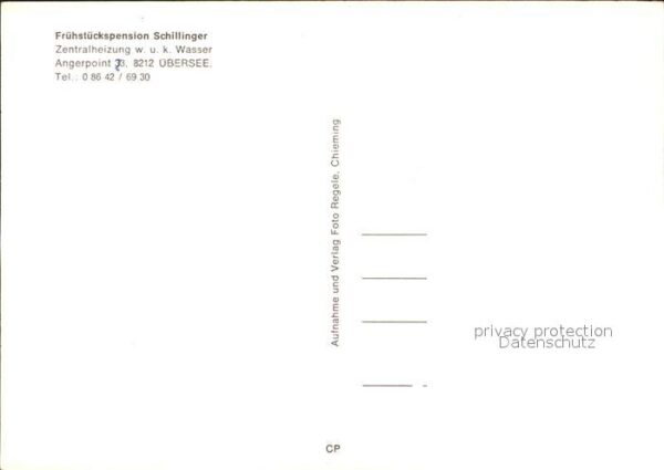 Uebersee Früstückspension Schillinger – Bild 2