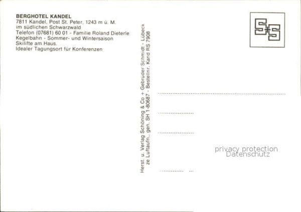 St Peter Schwarzwald Berghotel Kandel – Bild 2