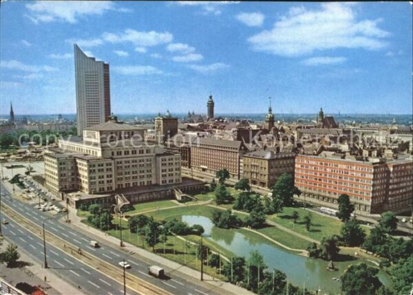 Leipzig Oper Hochhaus Karl Marx Universität