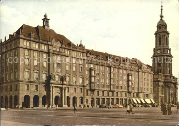 Dresden Haus Altmarkt Kreuzkirche