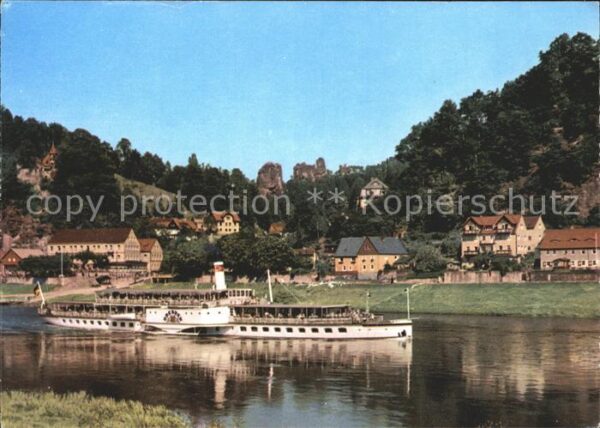 Rathen Saechsische Schweiz Talwächter Lokomotive Lamm