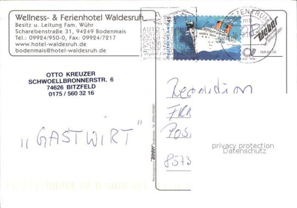 Bodenmais Waldesruh Hotel – Bild 2