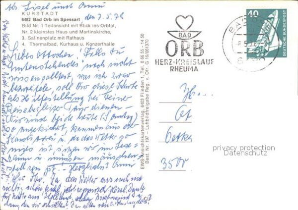 Bad Orb Martinskirche Salinenplatz Rathaus Ther – Bild 2