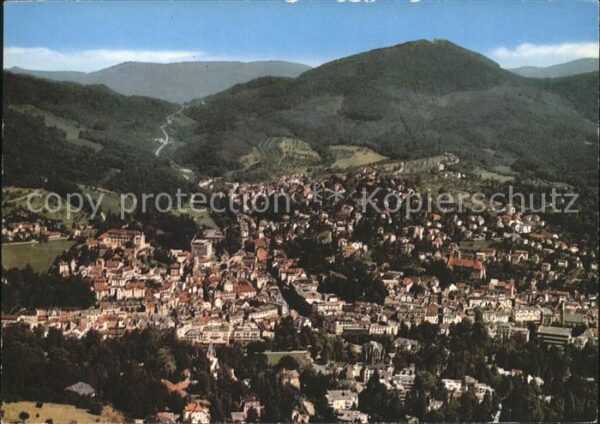 Baden-Baden Fliegeraufnahme