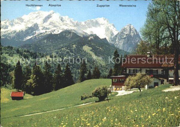 Garmisch-Partenkirchen Berggasthof Gschwandtnerbauer Zugspitze