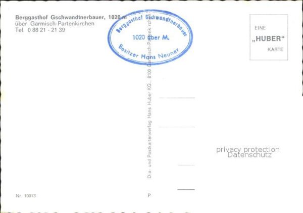Garmisch-Partenkirchen Berggasthof Gschwandtnerbauer Zugspitze – Bild 2