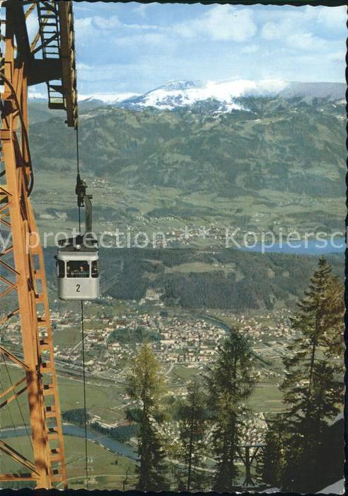 Seeboden Millstaettersee Goldeckbahn Millstättersee
