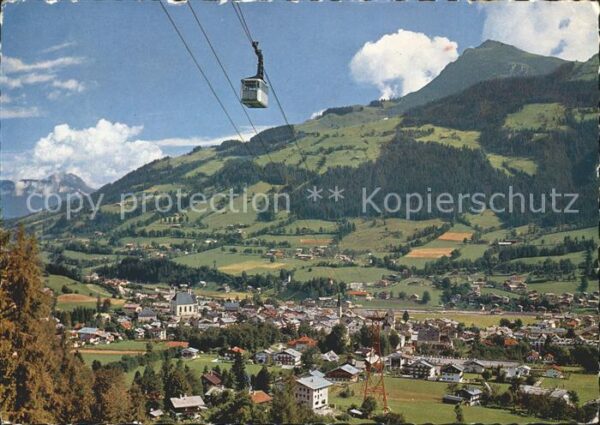 Kitzbuehel Tirol Luftseilbahn Kitzbüheler Horn