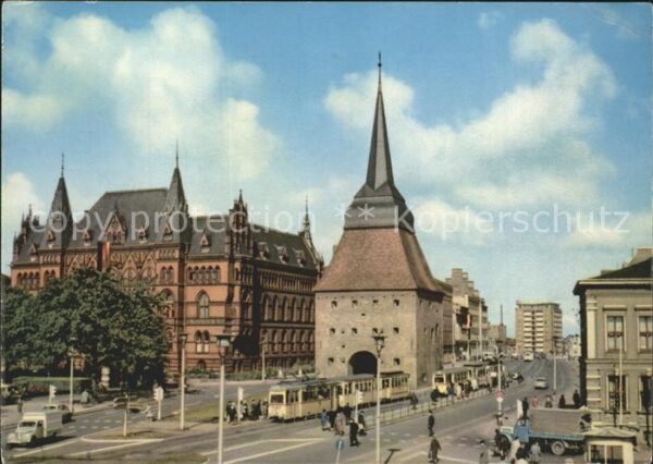 Rostock Karl Marx Platz Steintor