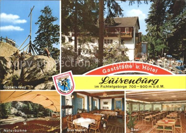 Fichtelgebirge Gaststätte Hotel Luisenburg Naturbühne