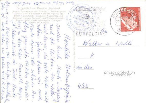 Ramsau Berchtesgaden Berggasthof Pension Zipfhäusl – Bild 2