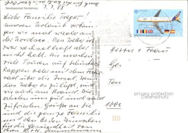 Norderney Nordseebad Fliegeraufnahme – Bild 2