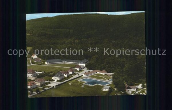 Iburg Teutoburger Wald Schwimmbad Fliegeraufnahme