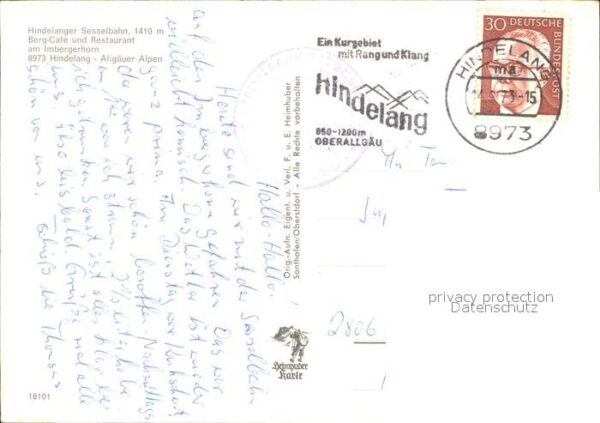 Hindelang Sesselbahn Hochvogel Daumen Rotspitze N – Bild 2