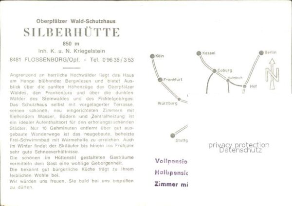 Flossenbuerg Schutzhaus Silberhütte – Bild 2