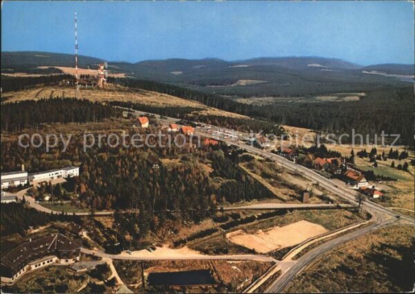 Torfhaus Harz Fliegeraufnahme