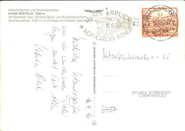 Seefeld Tirol See Olympia Sport Kongresszentrum Gschw – Bild 2
