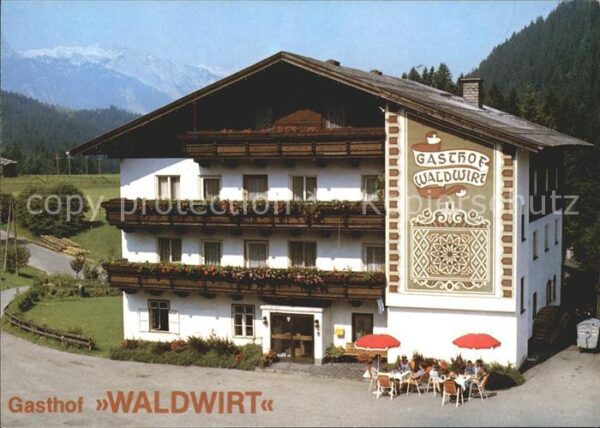 Russbach Pass Gschuett Gasthof Waldwirt