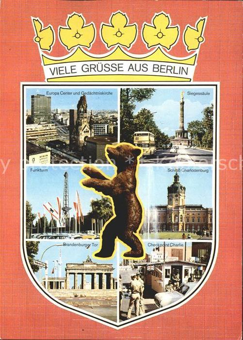 Berlin Funkturm Europa Centrum Siegessäule Sch
