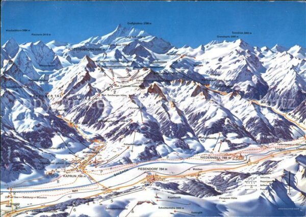 Zell See Breitriesanlage Krefelderhüttenlift Bre