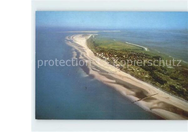 Wangerooge Nordseebad Fliegeraufnahme