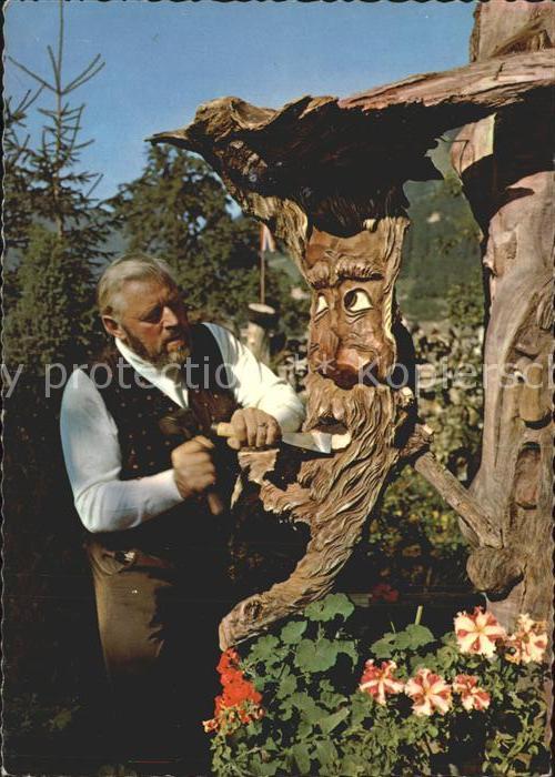 Zillertal Tirol Der Wurzen Max Bildhauer Studio Alte Mü