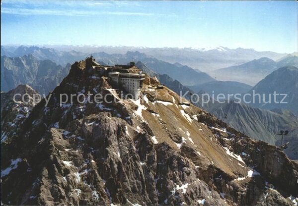 Zugspitze Zugspitzgipfelstation mit Grossrestaura