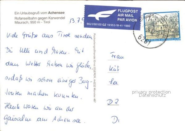 Achensee Rofanseilbahn mit Karwendel und Maurach – Bild 2