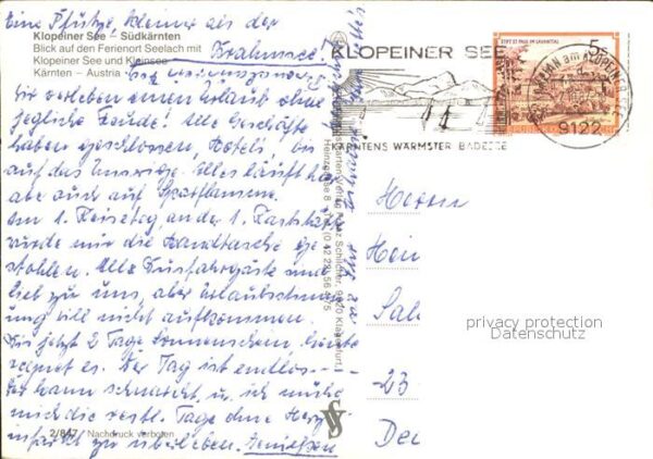 Klopeinersee Fliegeraufnahme – Bild 2