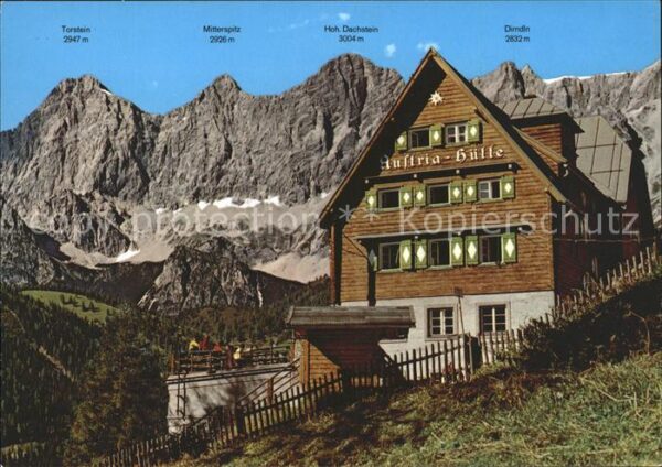 Ramsau Dachstein Steiermark Austria HÜtte Dachsteinsüdwand