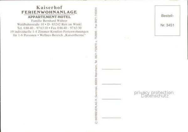 Reit Winkl Kaiserhof Appartement Hotel Zimmer Hall – Bild 2