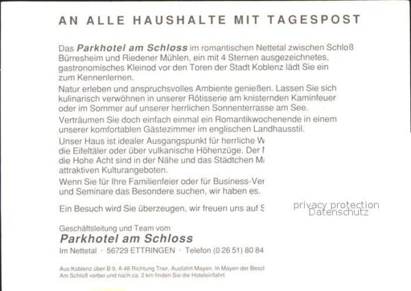 Nettetal Parkhotel am Schloss Park Weiher – Bild 2
