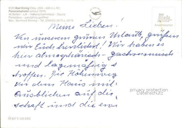 Bad Koenig Panoramahotel – Bild 2