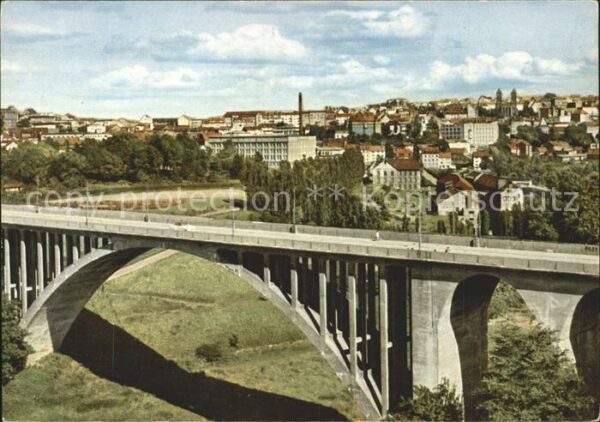 Pirmasens Blick auf Stadt und Brücke