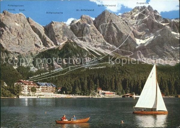 Garmisch-Partenkirchen mit Eibsee und Zugspitze Bootspartie