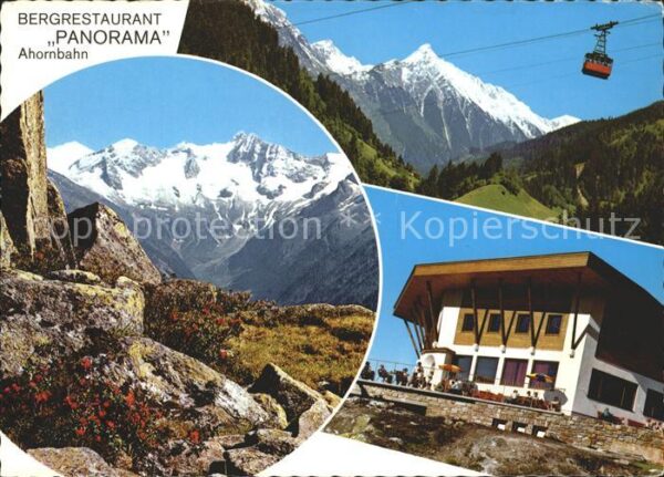 Zillertal Tirol Bergrestaurant Panorama Ahornbahn